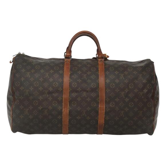 LOUIS VUITTON Monogram Keepall 60 Boston Bag M41422 - Picture 2 of 16